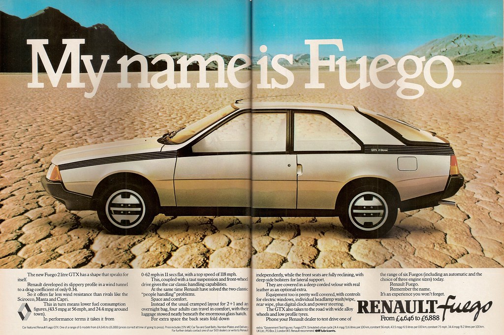Fotos - Cupés industriales de los 80: El Renault Fuego | BMW FAQ Club